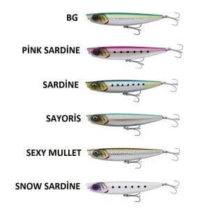Savage Gear Pop Walker 2.0 7 cm 7 gr F Su Üstü Maket Balık