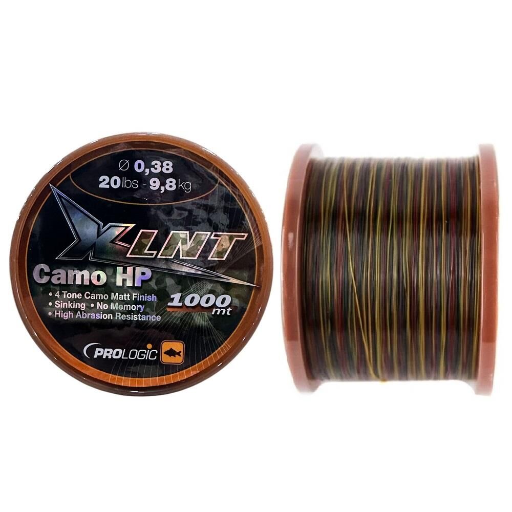 Prologic XLNT Camo Hp 0.38mm 1000 Metre Monofilament Sazan Misinası