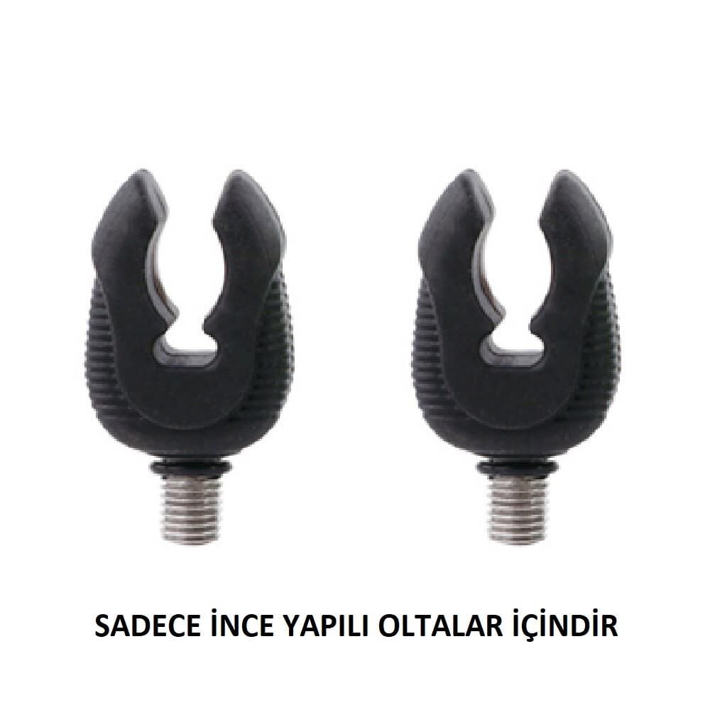 Kudos KL-02 Siyah Kauçuk Kamış Tutucu 2 Adet