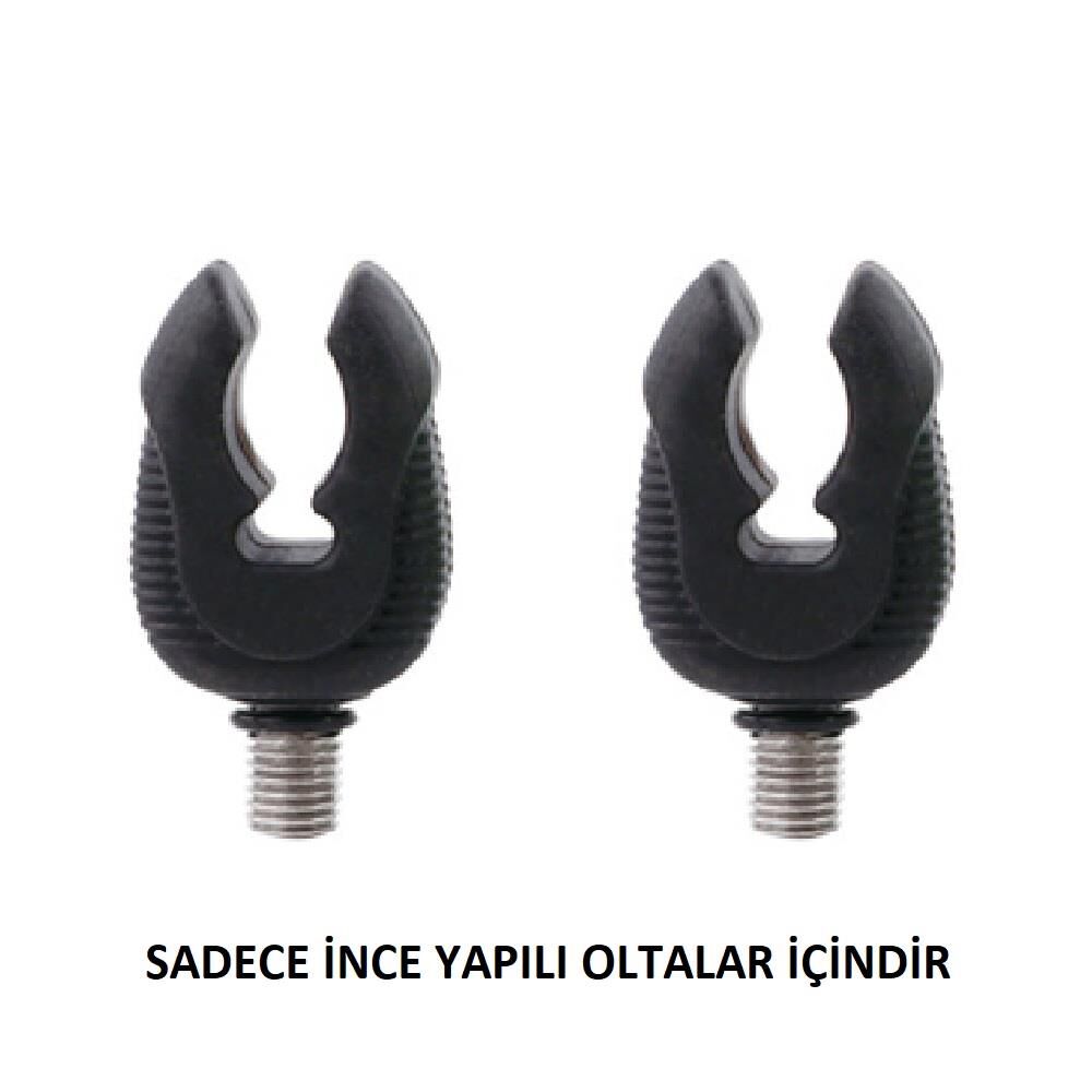 Kudos KL-02 Siyah Kauçuk Kamış Tutucu 2 Adet