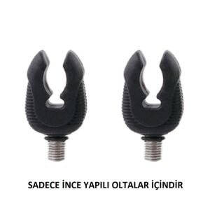 Kudos KL-02 Siyah Kauçuk Kamış Tutucu 2 Adet