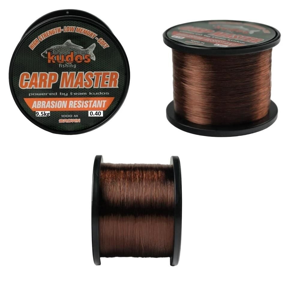 Kudos Carp Master 1000m 0.40mm Kahve Sazan Misinası
