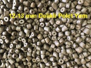 Alabalık Pelet Yem Delikli 12-13mm 1 Kg