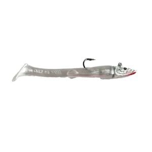 NaniwaOsakaShi V8 Jig Series 10cm 10gr Silikon Yem (3+5) Pearl Silver