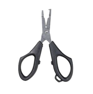 Ryuji Micro 11cm Split Halka Açıcı ve İp Kesme Makası Siyah