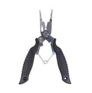 Ryuji Mini 14cm Teflon Kaplama Halka Açıcı Balıkçı Pensesi Siyah