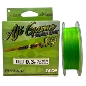 Ryuji Aji Game 4x 150 mt 0.04mm İp Misina Chartreuse