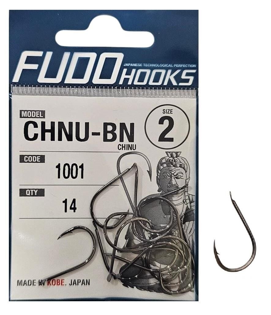 Fudo 1001 No:2 Chinu Black Nikel Olta İğnesi 14 Adet