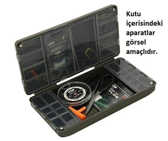 Captain 7124 Carp Box Tackle Malzeme Kutusu 24x13x4cm