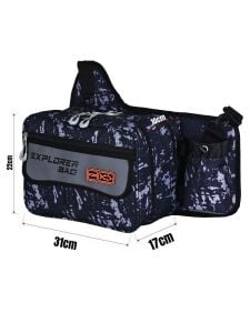 Fujin Yeni Explorer Bag LRF ve Spin Balıkçı Çantası 31x22x17cm