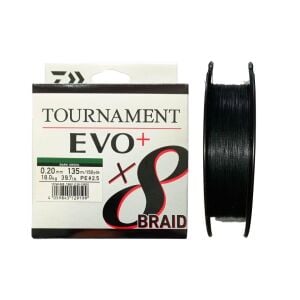 Daiwa Tournament EVO+ 135m 0.20mm 8X Dark Green İp Misina