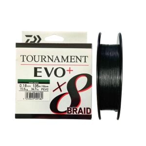 Daiwa Tournament EVO+ 135m 0.18mm 8X Dark Green İp Misina