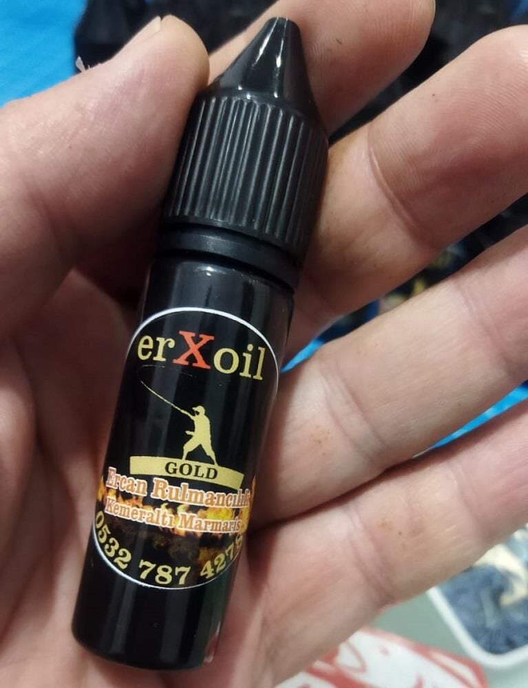 ErXoil Gold 25ml Olta Makinesi Bakım Yağı Damlacıklı