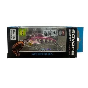 Savage Gear Vib Blade SW 8.5gr 4.5cm Vibrasyon Jig Yem Pink Glow Dot