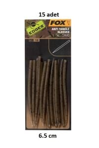 Fox Edges Anti Tangle Sleeves XL Camo 15pcs