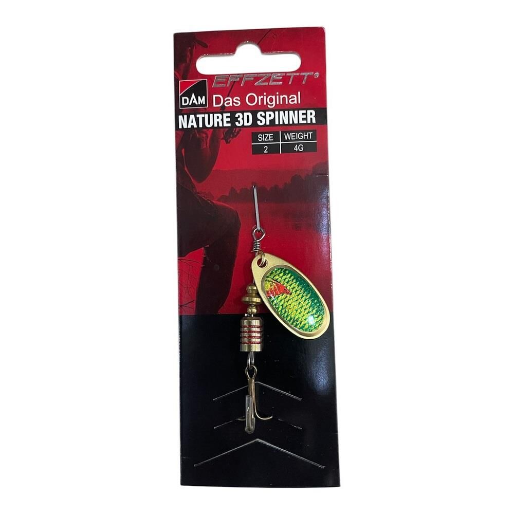 Dam Nature 3D Spinner No:2 4gr Döner Kaşık Mepps Rudd