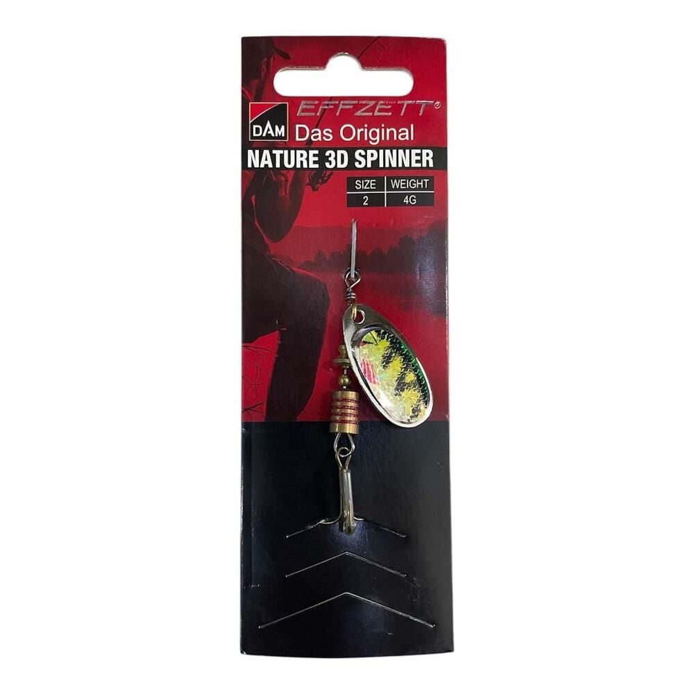 Dam Nature 3D Spinner No:2 4gr Döner Kaşık Mepps Perch