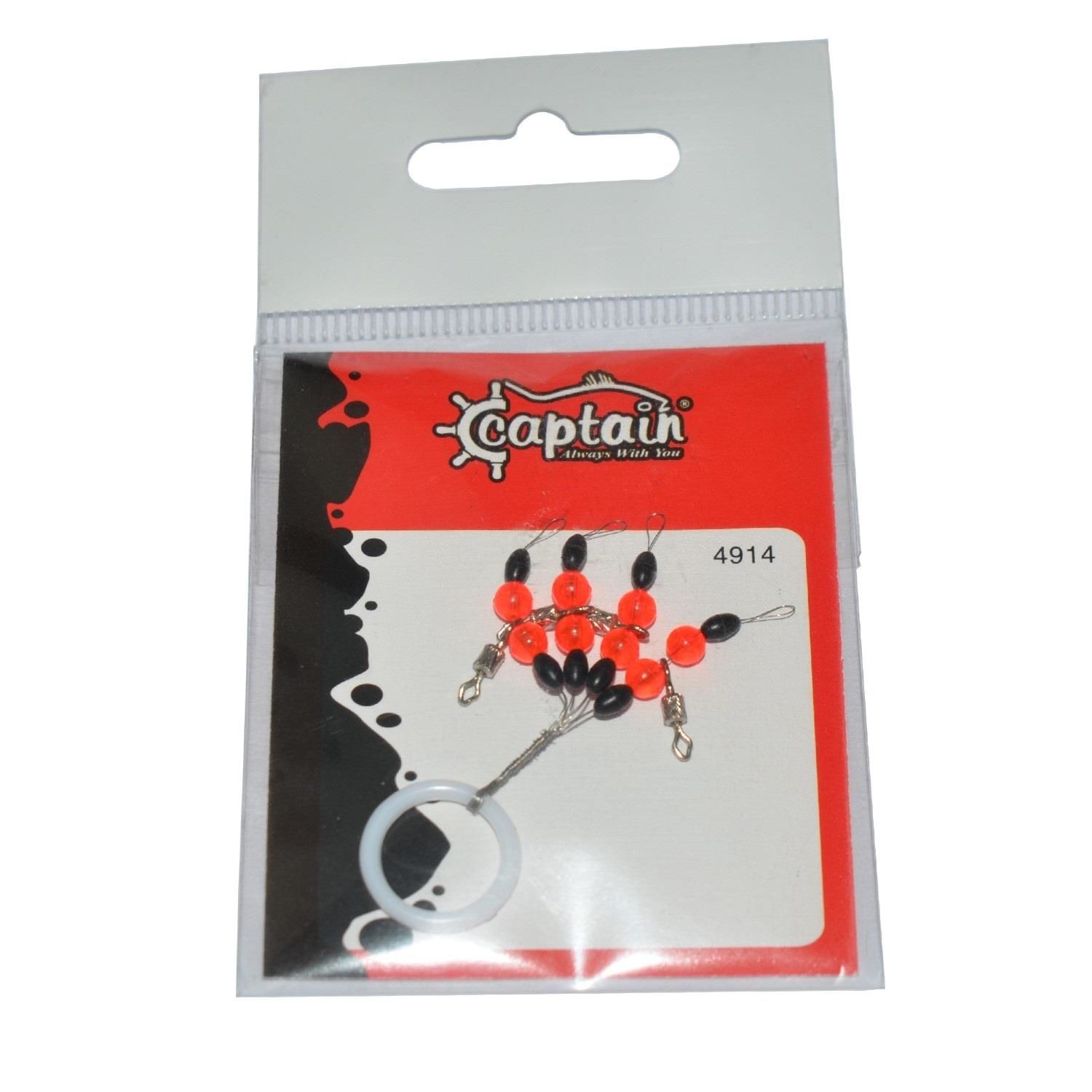 Captain 4914 Boncuklu Fırdöndülü Stoper M