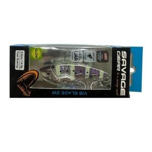 Savage Gear Vib Blade SW 14.5gr 5.5cm Vibrasyon Jig Yem Zebra Glow