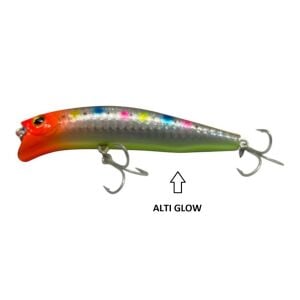 Fujin Hacker 9cm 13.7gr 20-30cm Dalar SSR Floating Maket Balık 256 Twilight Glow Line