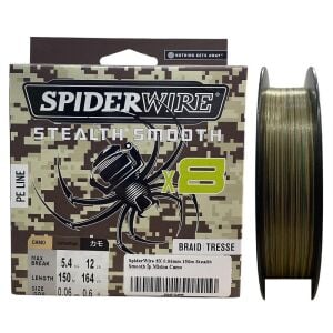 SpiderWire 8X 0.06mm 150m Stealth Smooth İp Misina Camo