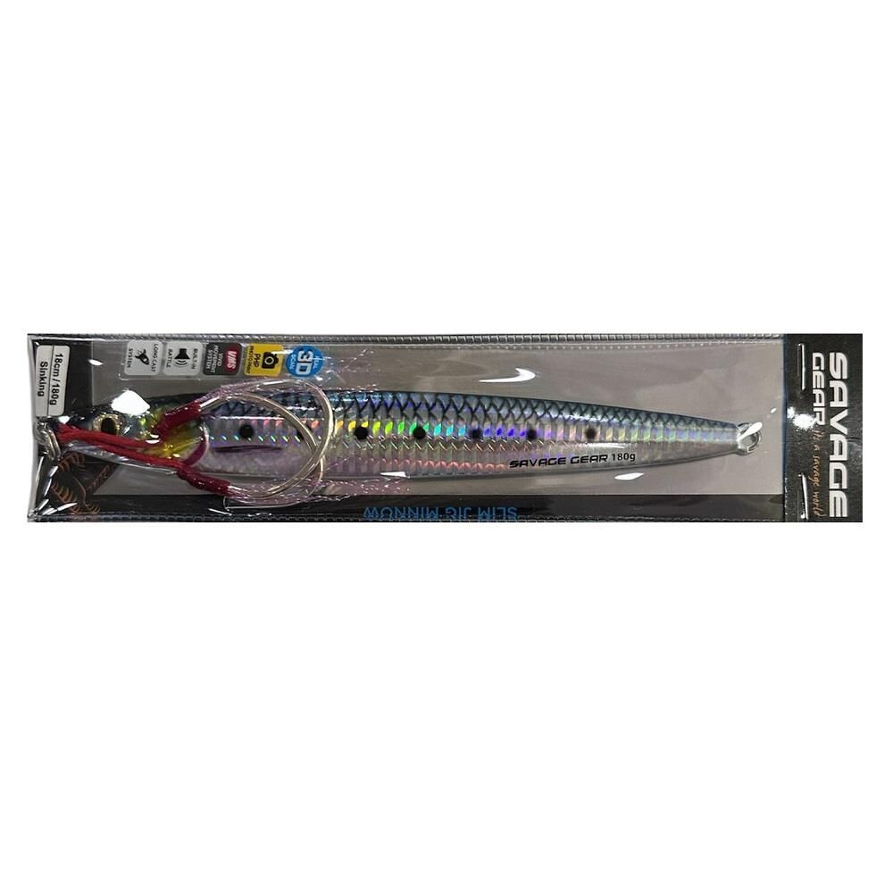 Savage Gear 3D Slim Jig Minnow 18cm 180gr Sardine PHP