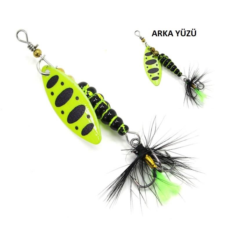 Captain 6050 Bugbao 6.5gr Döner Kaşık Mepps Renk 5