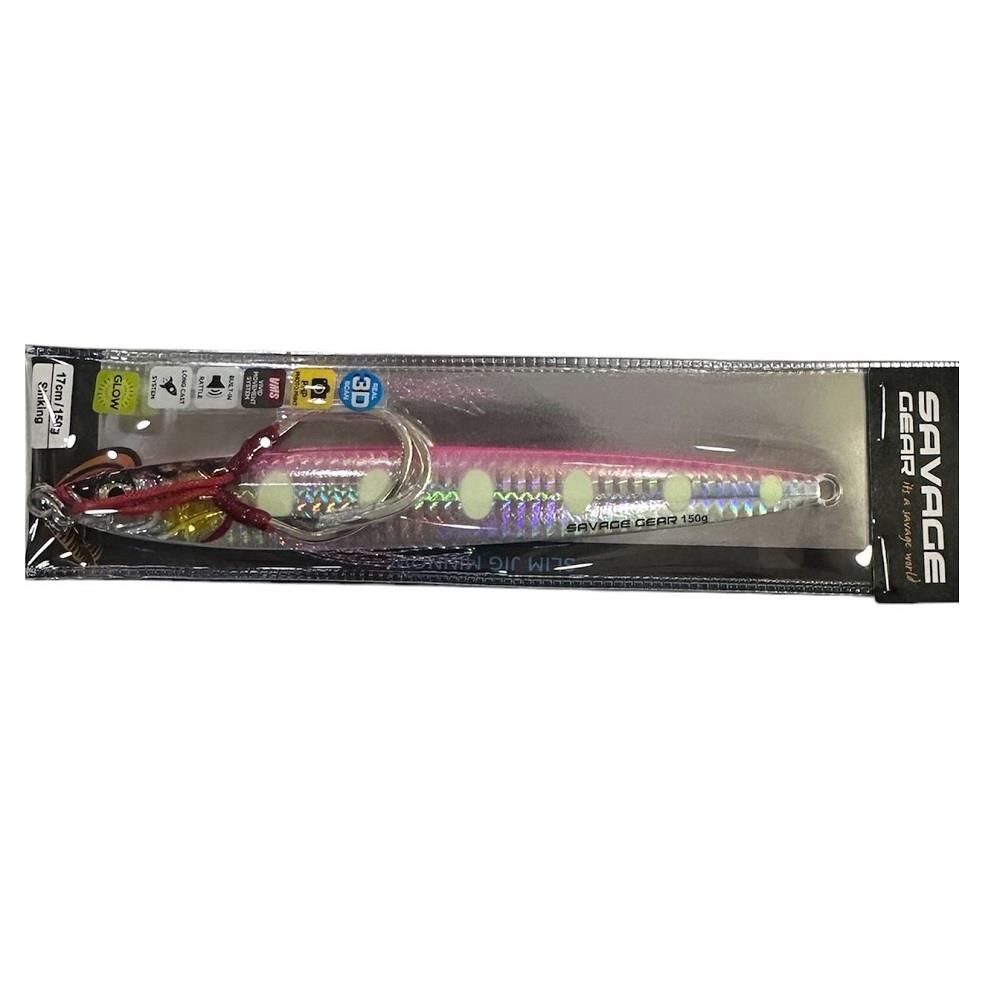 Savage Gear 3D Slim Jig Minnow 17cm 150gr Pink Flash PHP