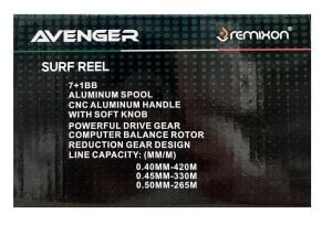 Remixon Avenger 9000 Surf Olta Makinesi Grey Gold