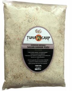 Tuna Carp Sarımsak Aromalı Sazan Hamur Tozu 1000 gr