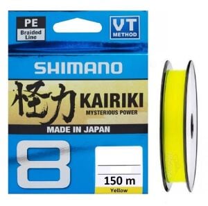 Yeni Shimano Kairiki 8 Kat Yellow 150 mt İp Misina