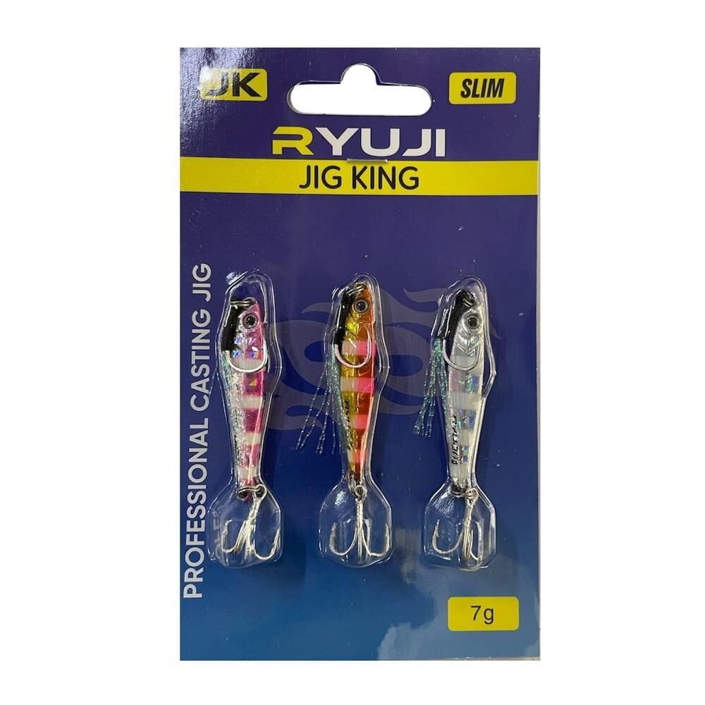 Ryuji Jig King 4.5cm 7gr Zebra Mix Jig Yem 3 Adet