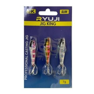 Ryuji Jig King 4.5cm 7gr Zebra Mix Jig Yem 3 Adet