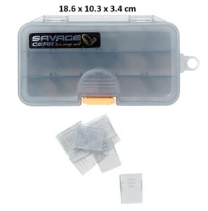 Savage Gear Lurebox 3B Smoke 18.6X10.3X3.4cm Maket  Balık Kutusu