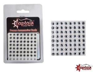 Captain 7632 Balık Gözü 6mm Natural 64 lü