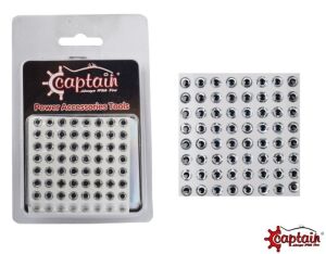 Captain 7632 Balık Gözü 6mm Natural 64 lü