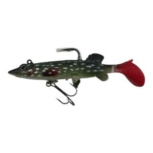 Effe Sasi Turna 14 cm 40 gr 2 İğneli Silikon Yem 10