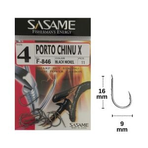 Sasame F-846 No:4 Porto Chinu X Olta İğnesi 11 Adet