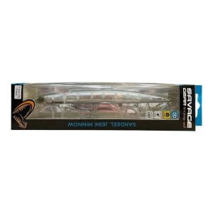 Savage Gear Jerk Minnow 175mm 29gr Sinking Maket Yem Zebra Glow