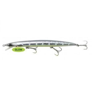 Savage Gear Jerk Minnow 175mm 29gr Sinking Maket Yem Zebra Glow