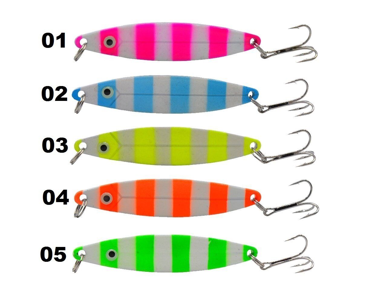 Captain 6150 Zebra Glow Kaşık 9cm 26gr