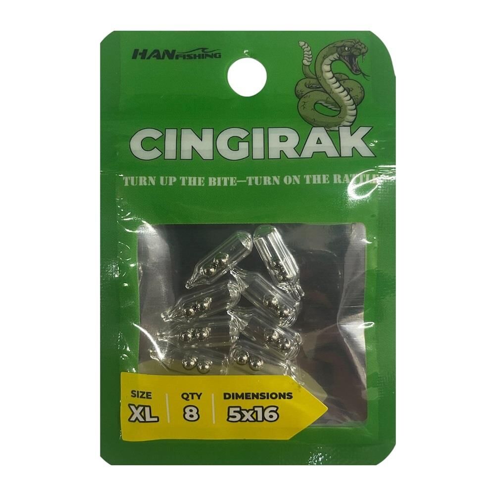 Hanfish Çıngırak XL 5x16mm 8 Adet