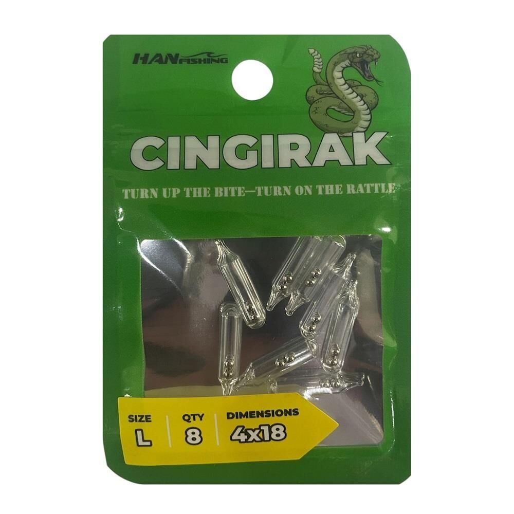 Hanfish Çıngırak L 4x18mm 8 Adet