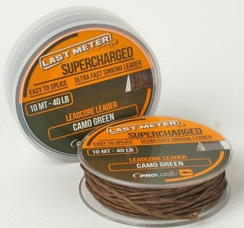 Prologic Supercharged Leadcore Leader 10m Camo Green