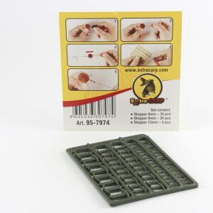 Extra Carp Stoper 6-9-13mm Olive Green (58 adet)