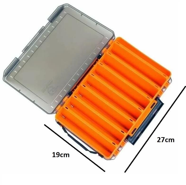 Shufa Çift Taraflı Maket Yem Kutusu Turuncu 27x19x4.5cm