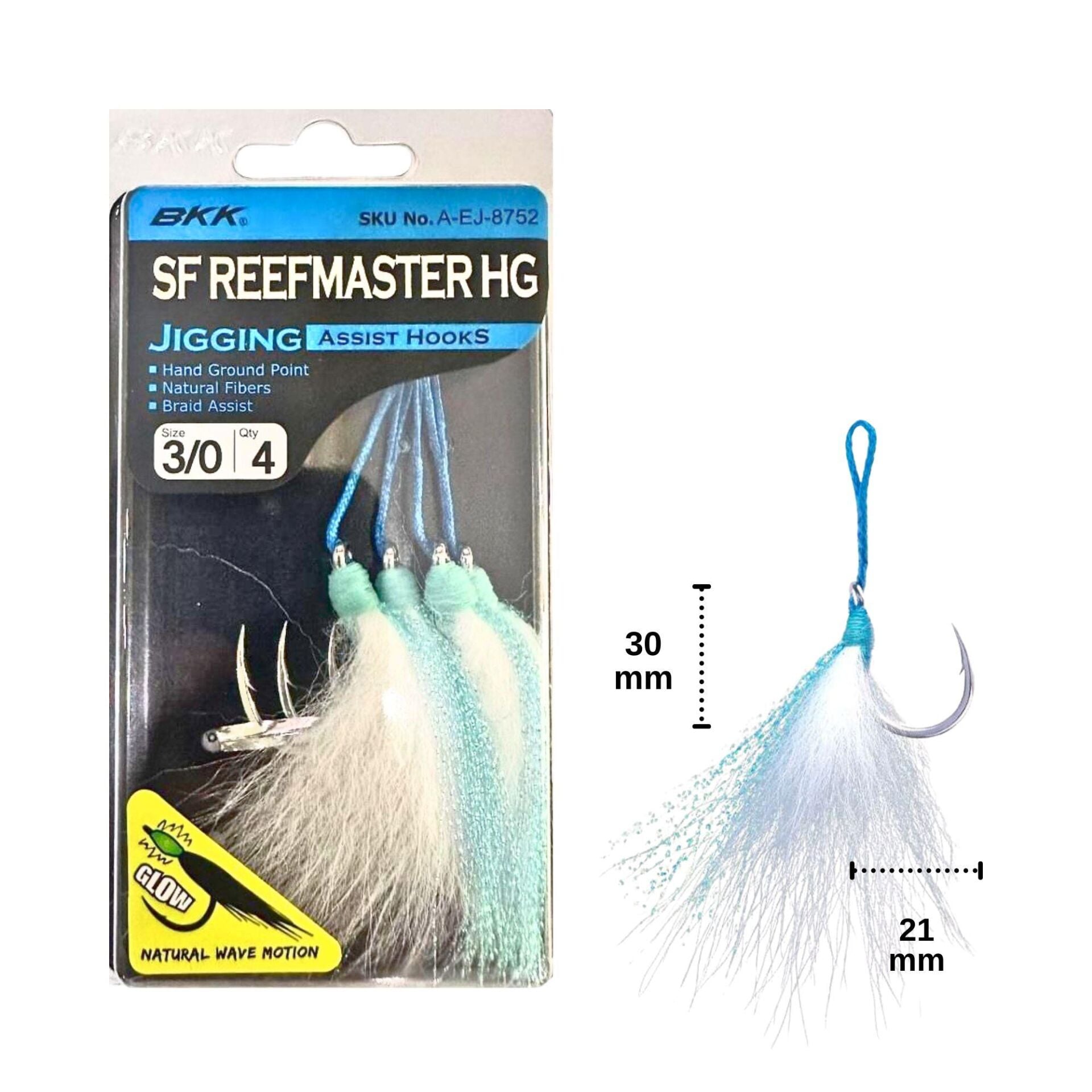 BKK SF Reefmaster HG Assist İğne No:3/0 (4 Adet)
