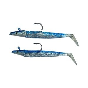 Fujin Zand Eel 11cm 7gr-14gr 2 li Silikon Balık Blue Silver