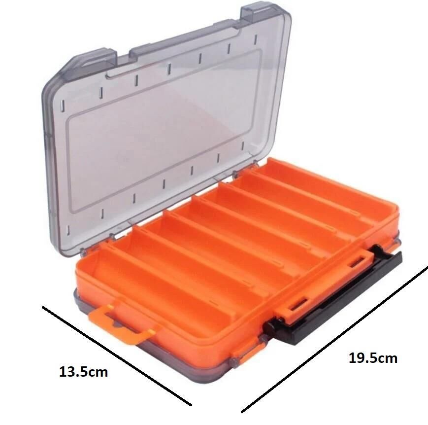 Shufa Çift Taraflı Maket Yem Kutusu Turuncu 19.5x13.5x3.5cm