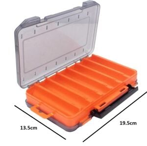 Shufa Çift Taraflı Maket Yem Kutusu Turuncu 19.5x13.5x3.5cm